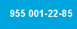 955 001-22-85